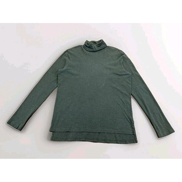 Polo‎ Ralph Lauren Vintage Mens High Neck Turtleneck Sweater Size Large Green - Picture 1 of 14